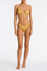 VINCA BUTTERSCOTCH DOT Triangle Bikini Set