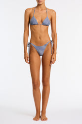 Vinca Loko Triangl Blue Check Bikini