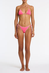 VINCA PINK PUNCH SPARKLE Triangle Bikini Set