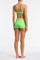 CELESTE - KENI Green Short