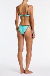 ESTE ELECTRIC Neoprene Scoop Bikini Set