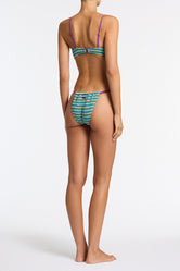 ESTE ORCHARD CROCHET STRIPE Bikini Set