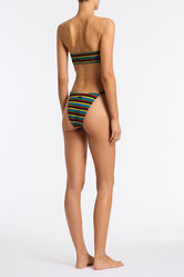KAYA QUEIN Crochet Bandeau Bikini Set
