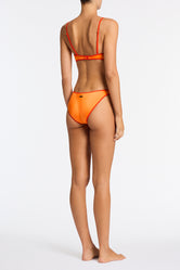 MAIA PRIKA - Orange Scoop Bikini Set