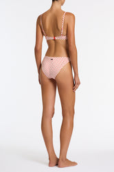 MAIA SCARLETT SPOT Crop Bikini Set