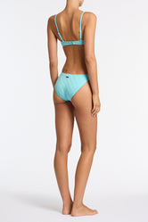 MAIA SKY HIGH Blue Crop Bikini Set