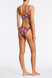 MELROSE - TOCO Floral One Shoulder Bikini Set