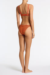 MICA - HORIZON STRIPE Scoop Bikini Set