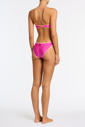 MICA PIGI Neoprene Crop Bikini Set