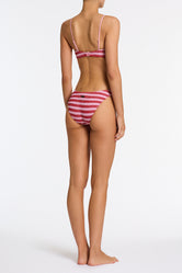 MICA TANNA Crochet Crop Bikini Set