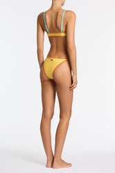MIMA CANARY CRUSH Neoprene Crop Bikini Set