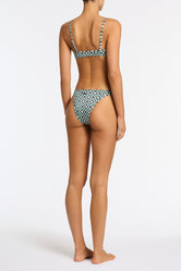MIMA POLLO Geometric Crop Bikini Set