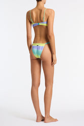 STELL CALE Ombre Scoop Crop Bikini Set