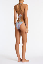 VINCA MULBERRY Purple Triangle Bikini Set