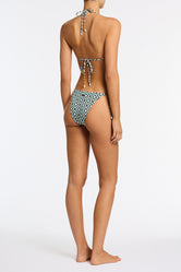 VINCA POLLO Geometric Triangle Bikini Set