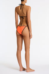 VINCA SHERBET POP Neoprene Triangle Bikini Set