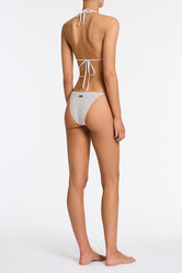 VINCA LUSAIL White Terry Towelling Triangle Bikini Set