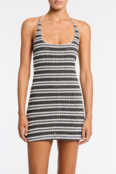 ARNA SALTE Crochet Mini Dress