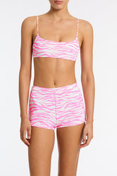 CELESTE - PLAZ Velvet Short