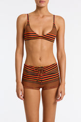 FREDY BRICK STRIPE Short