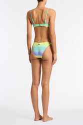 MAIA CALE Ombre Scoop Bikini Set