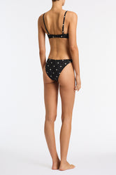 MAIA PENY Black Scoop Bikini Set