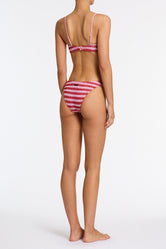 MICA TANNA Crochet Crop Bikini Set