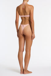 SOFI SCARLETT SPOT Halter Bikini Set