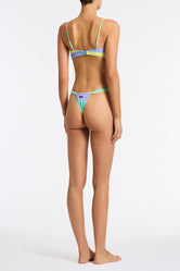 STELL CALE Ombre Scoop Crop Bikini Set