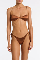 ESTE COCO SHINE Scoop Bikini Set