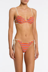 JARA KITT Terry Towelling Balconette Bikini Set