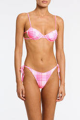 JARA PETALI Pink Balconette Bikini