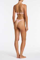 MAIA SCARLETT SPOT Crop Bikini Set