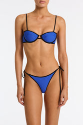MALA COBALT Neoprene Balconette Bikini Set