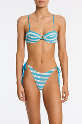 MALA ETTA Terry Towelling Balconette Bikini Set