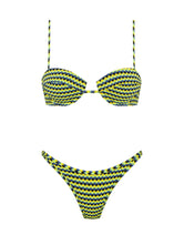 MALA INK CONFETTI Textured Balconette Bikini Set