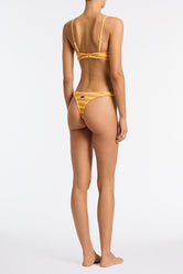 MICA FARME Crochet Crop Bikini Set