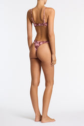 MICA - TIRAMISU Floral Crop Bikini Set