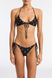 SOFI PENY Black Halter Bikini Set