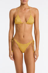 VINCA BUTTERSCOTCH DOT Triangle Bikini Set