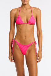 VINCA MENDE Pink Triangle Bikini Set