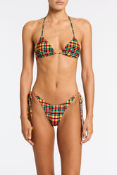 VINCA - NEMONE Velvet Triangle Bikini Set