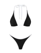 DARA - JETT Black Triangle Bikini Set