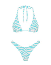 DARA - SKY ZEBRA SPLASH Triangle Bikini Set