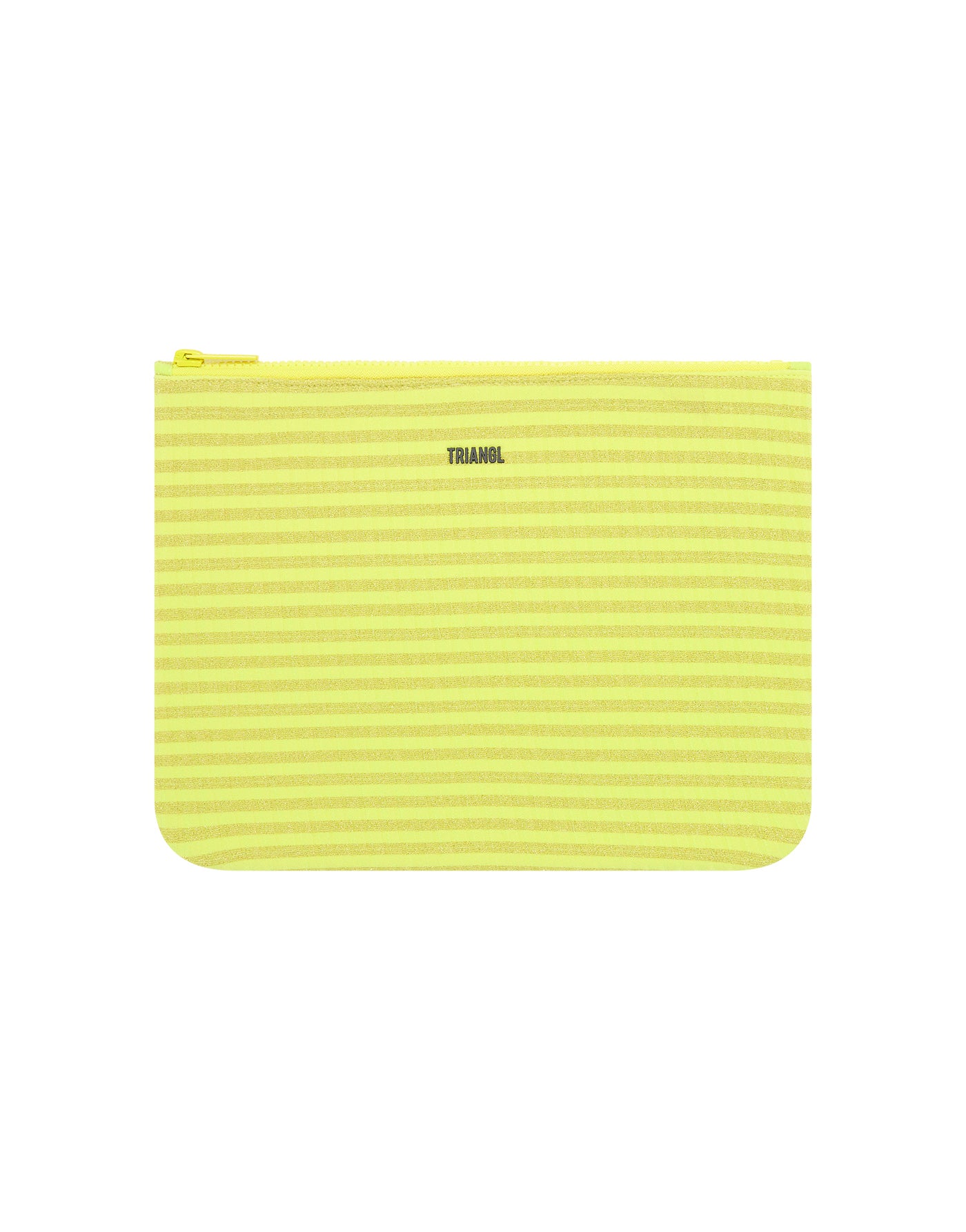 Myrta Falu Triangl Bikini in Yellow Sparkle Stripe