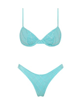 JARA - SKY HIGH Blue Balconette Bikini Set