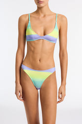MAIA CALE Ombre Scoop Bikini Set