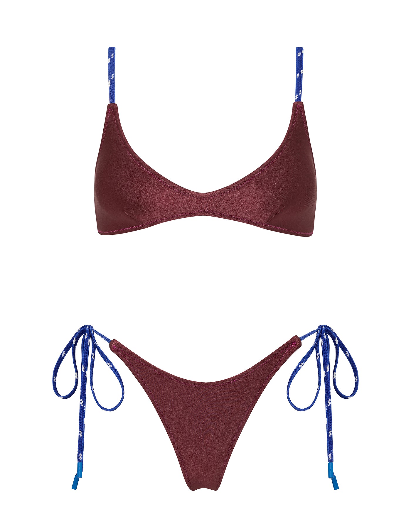 MAIA FARO Neoprene Crop Bikini Set