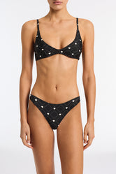 MAIA PENY Black Scoop Bikini Set