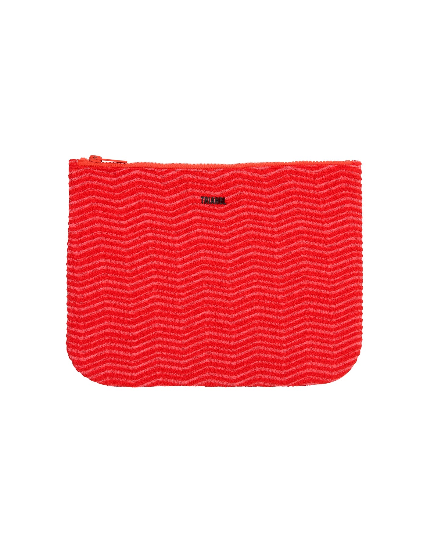 Maia Mato Triangl Red Textured Bikini